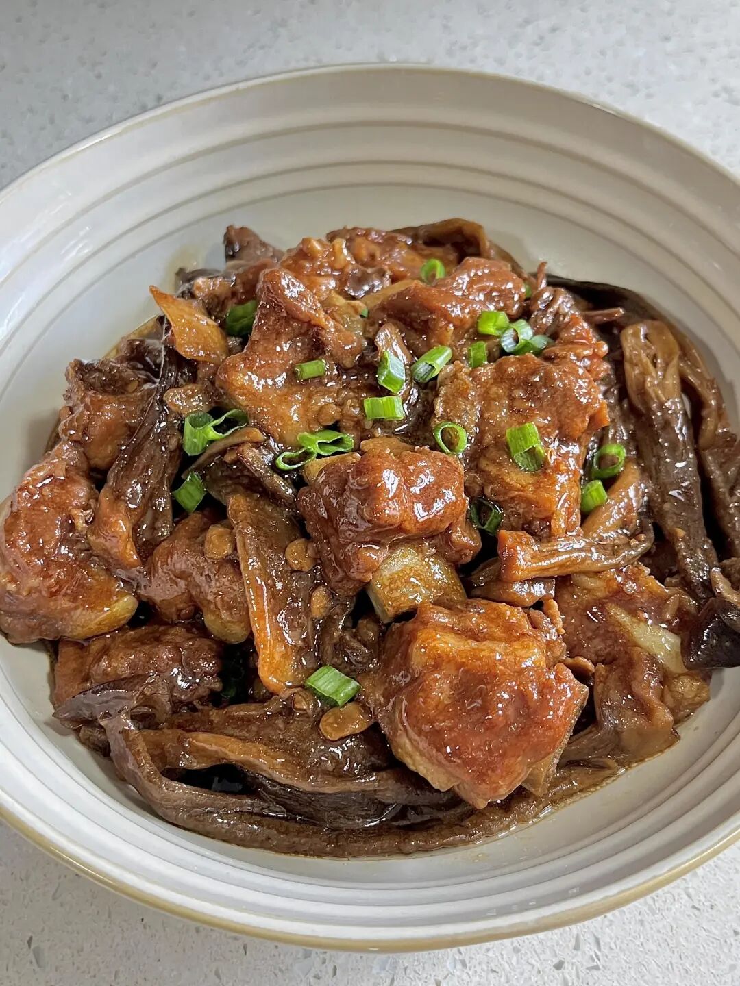 鹿茸菇蒸排骨的做法