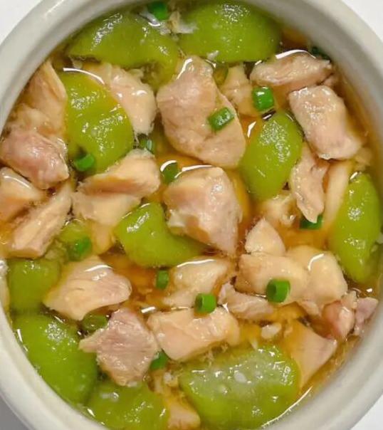 丝瓜蒸鸡腿的做法