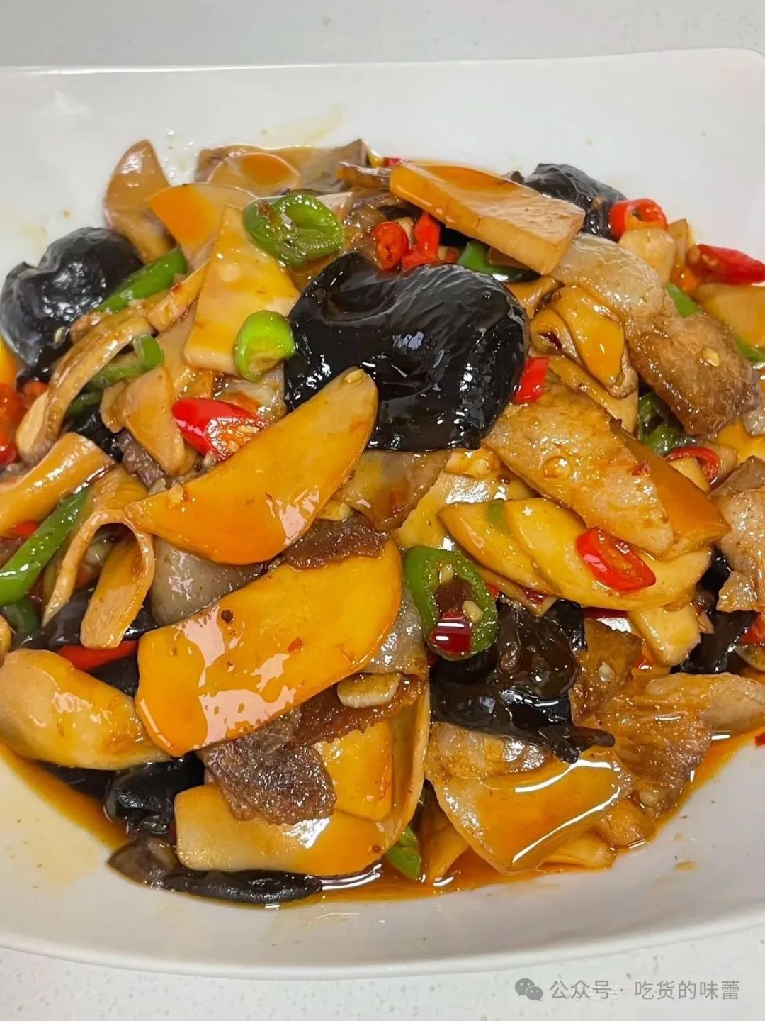 五花肉炒杏鲍菇的做法