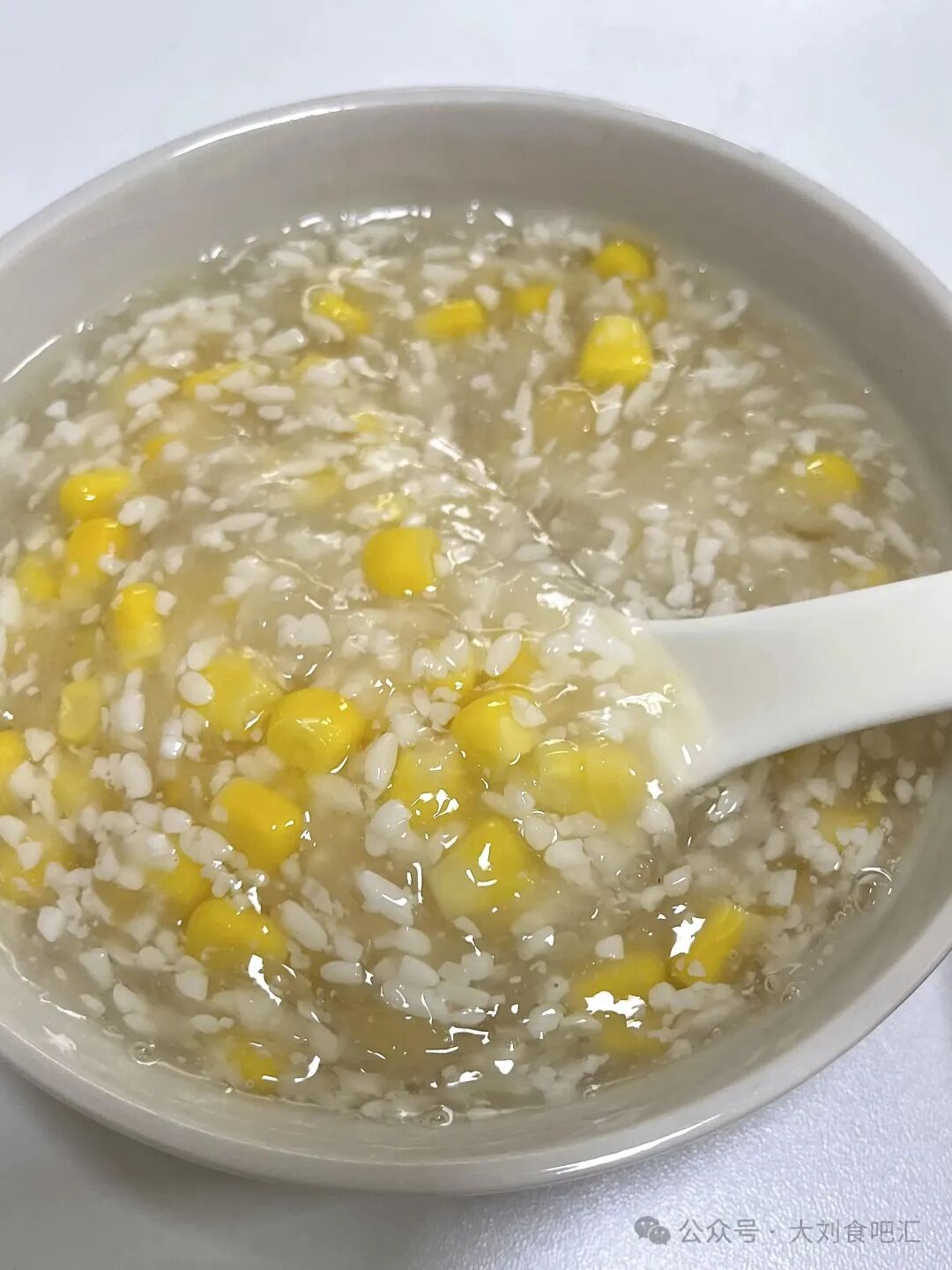 酒酿玉米银耳羹的做法
