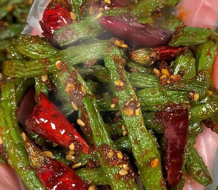 香辣干煸豆角的做法