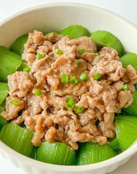 丝瓜蒸牛肉的做法