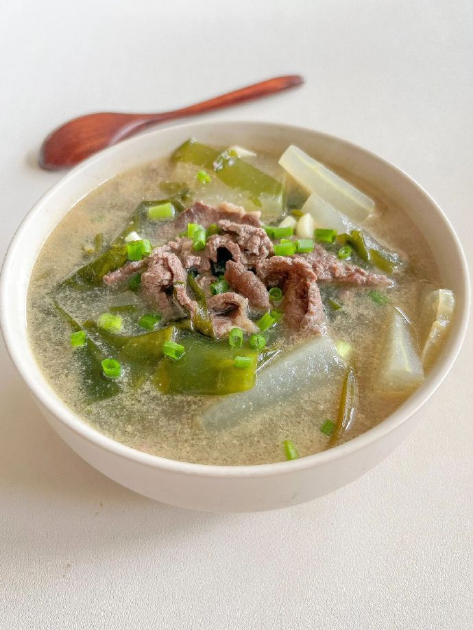 冬瓜海带牛肉汤的做法