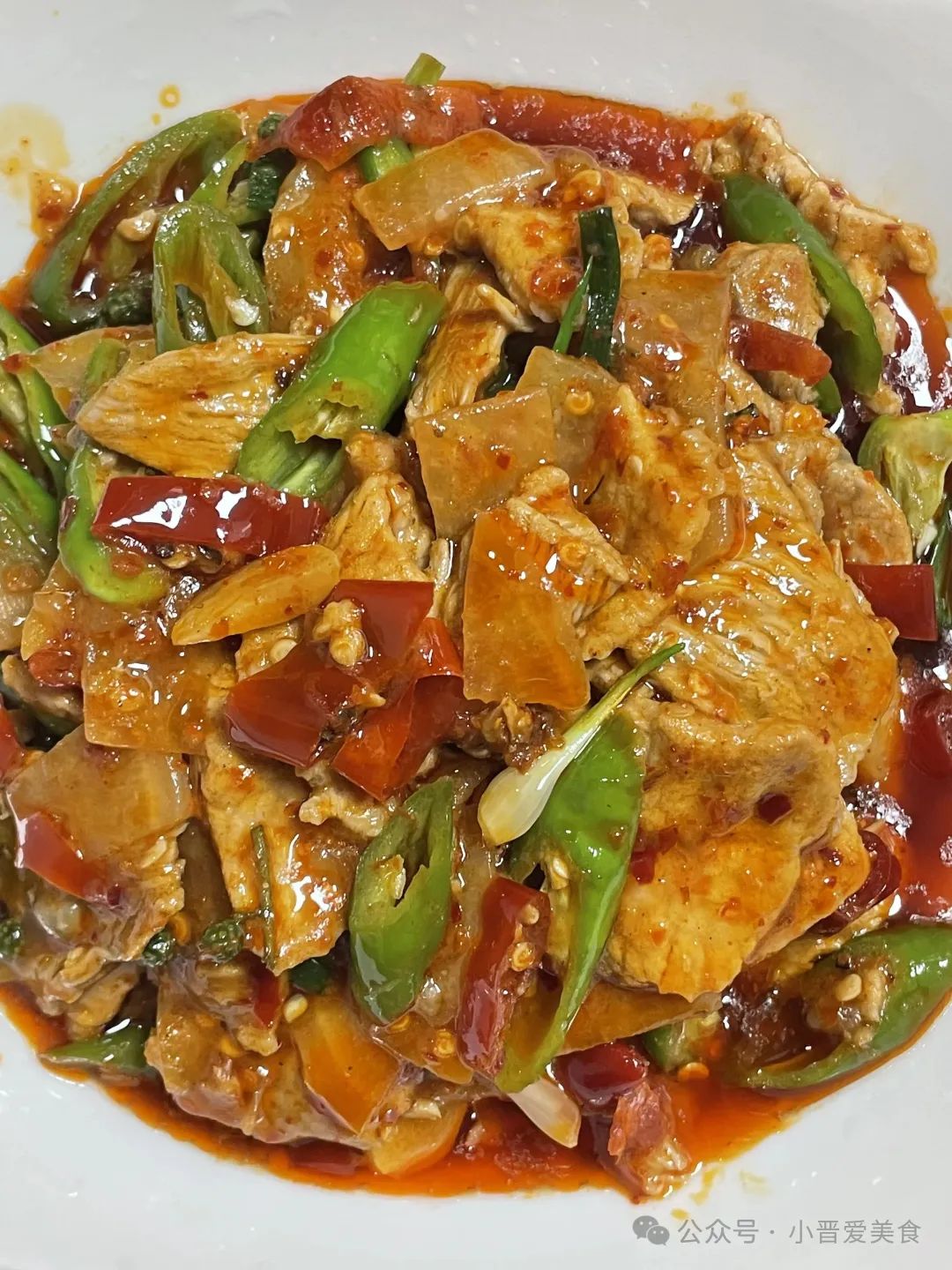 酸辣滑肉的做法