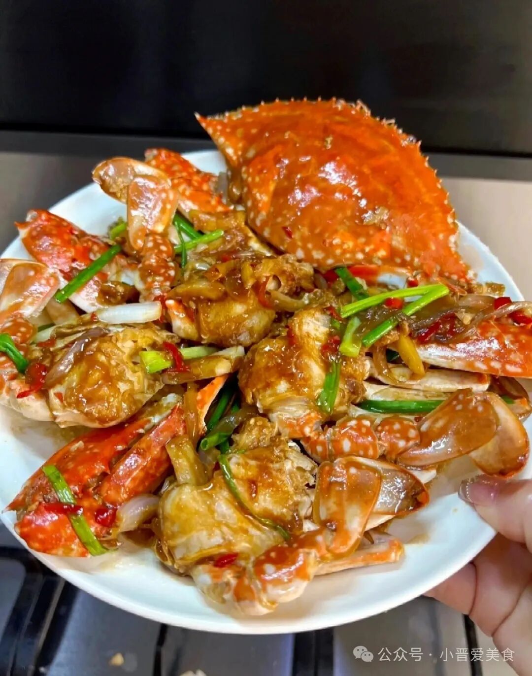 爆炒梭子蟹的做法