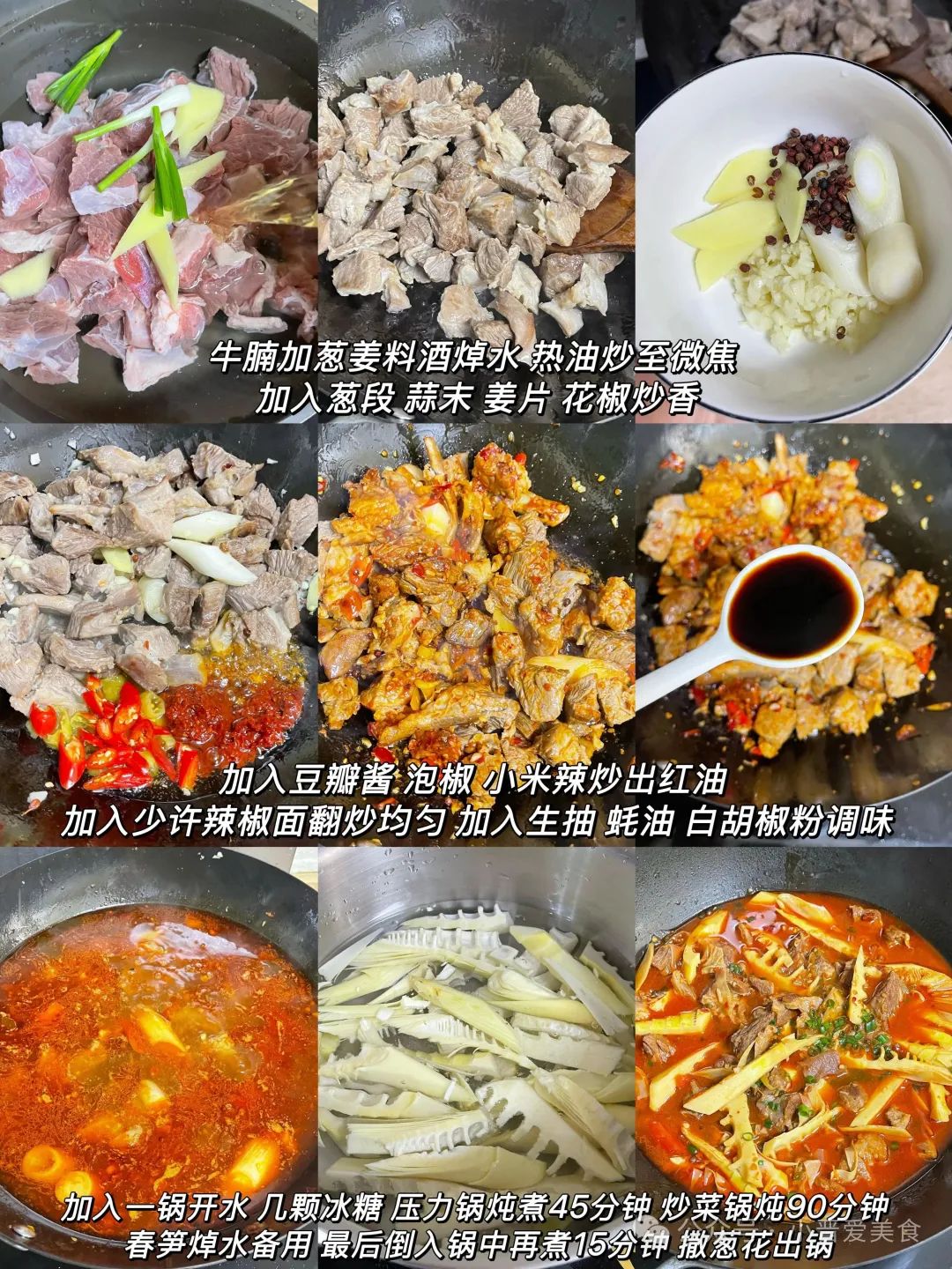 泡椒笋子炖牛腩的做法