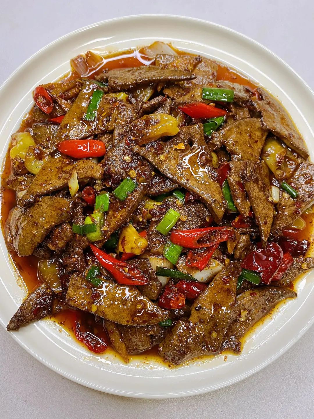 泡椒猪肝的美味做法