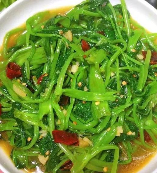 辣炒空心菜的做法
