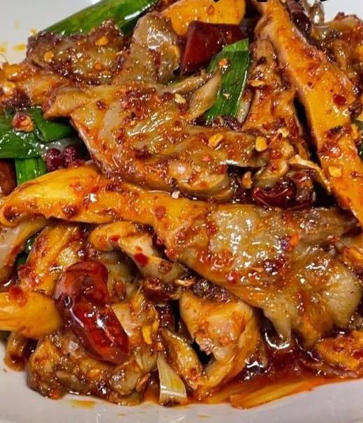 辣炒平菇的做法