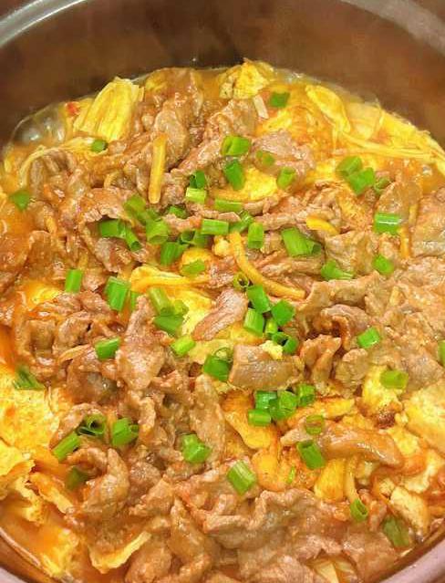 腐竹豆腐牛肉煲的做法