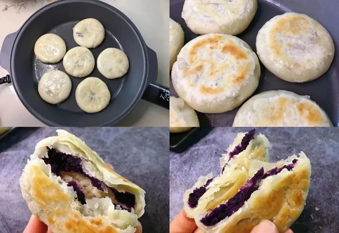 紫薯酥饼的做法