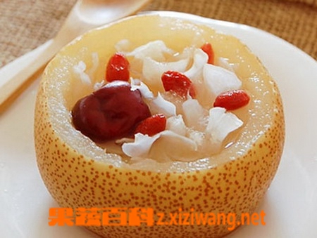 百合红枣梨粥的材料和做法步骤教程