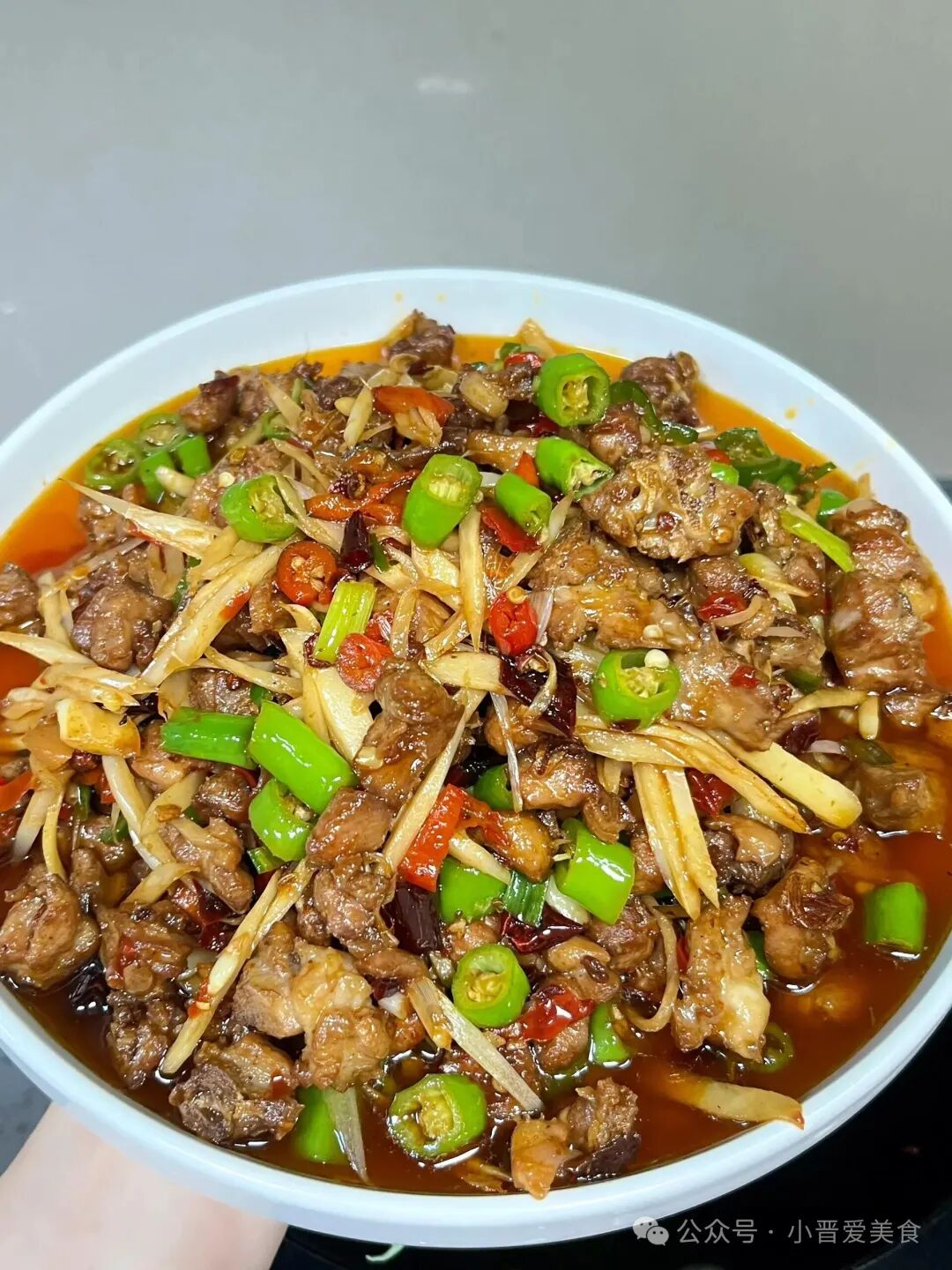 子姜碎碎鸭的做法