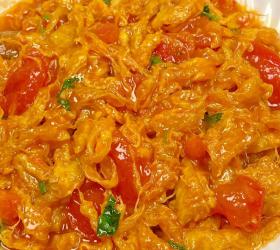 拉丝番茄炒鸡蛋的做法