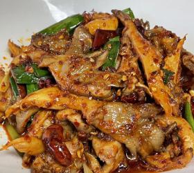 香辣平菇的做法