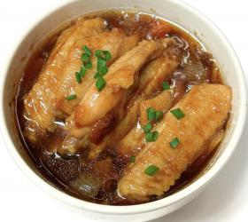 时蔬蒸鸡翅的做法