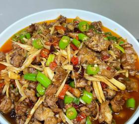 子姜碎碎鸭的做法