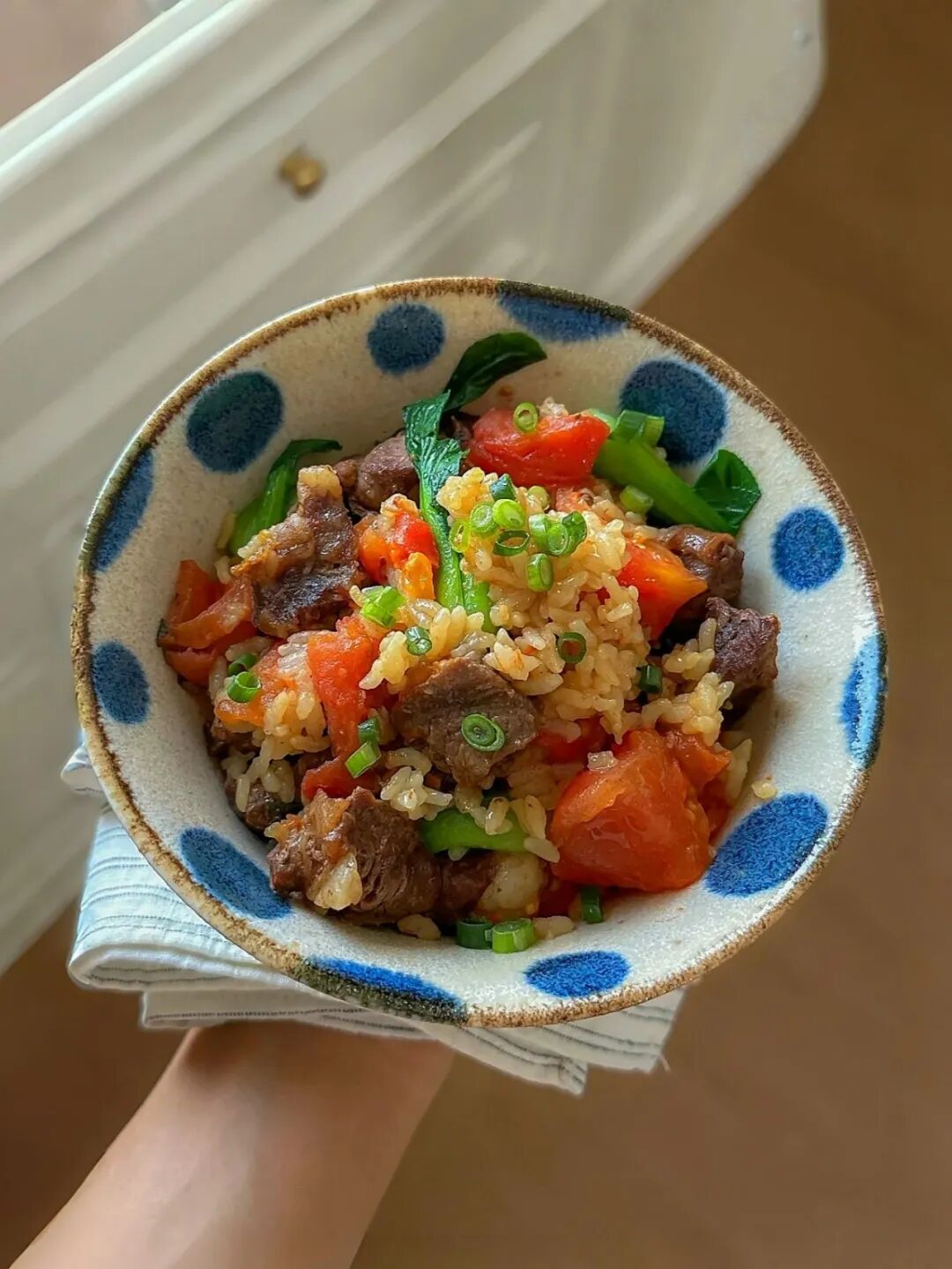 牛肉番茄焖饭的做法