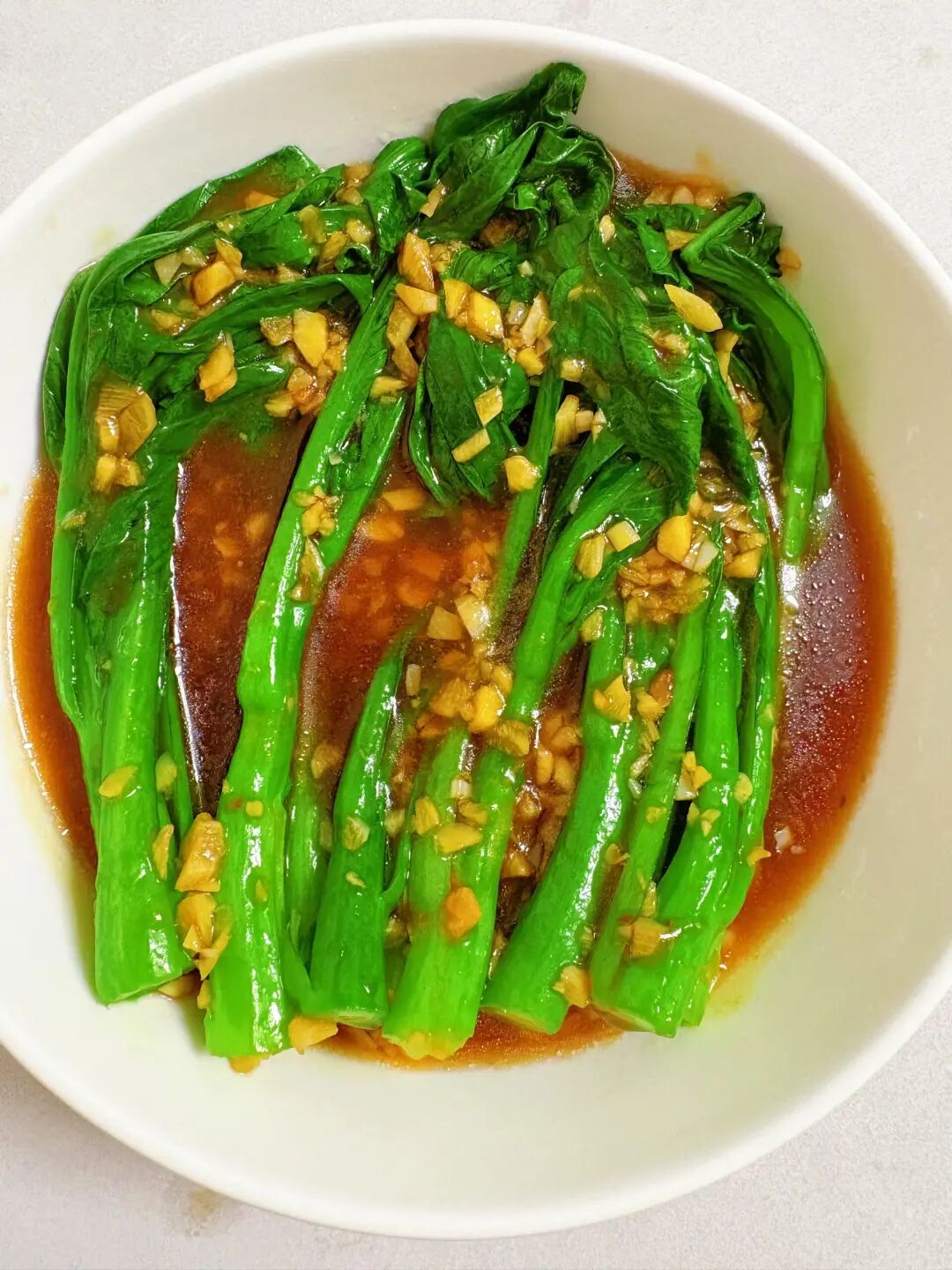 蒜蓉菜心的制作方法