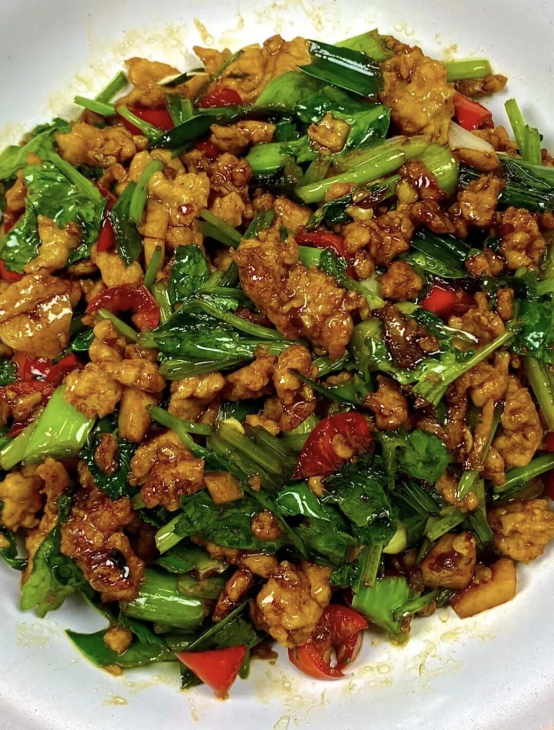 蒜苗炒肉片的做法