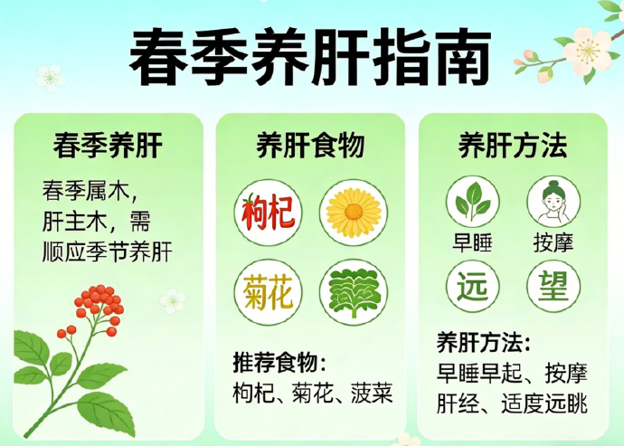春季养肝指南：抓住养肝黄金期