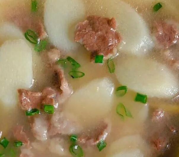 山药牛肉汤的制作做法