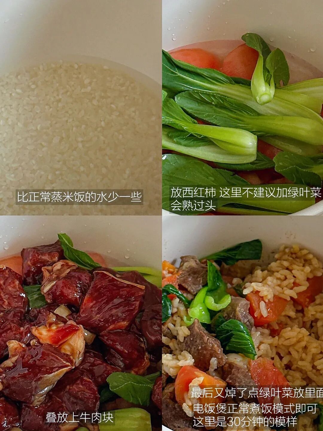 牛肉番茄焖饭的做法