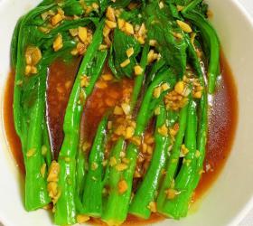 蒜蓉菜心的制作方法