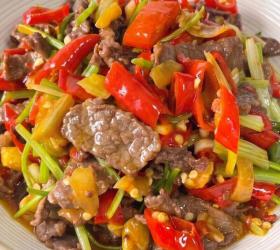 泡椒牛肉的做法