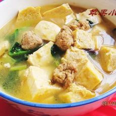 牛肉丸冻豆腐汤-首发的做法 牛肉丸冻豆腐汤-首发的做法