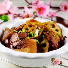 回锅肉烧藕片的做法 回锅肉烧藕片的做法