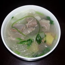 冬瓜羊肉粉丝汤的做法 冬瓜羊肉粉丝汤的做法