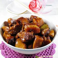 杏鲍菇烧肉的做法