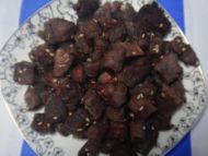 烧烤味牛肉粒的做法