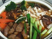 胡萝卜香菇炖牛肉的做法