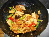 香干回锅肉的做法