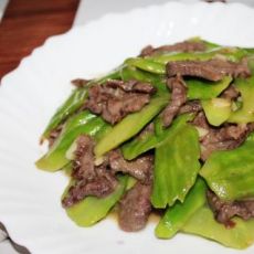 [乐享国庆]—经典粤菜凉瓜牛肉的做法