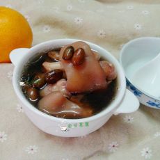 黑豆炖猪蹄的做法 黑豆炖猪蹄的做法