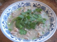 美味鸡汤肉末的做法