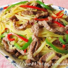 牛柳土豆丝的做法 牛柳土豆丝的做法