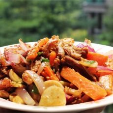 孜然时蔬羊肉的做法 孜然时蔬羊肉的做法