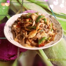 平菇炒肉的做法 平菇炒肉的做法