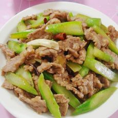 芥兰炒牛肉的做法