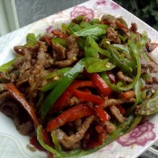 杭椒牛柳的做法