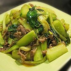 九层塔炒羊肉的做法
