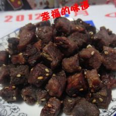 烧烤味牛肉粒的做法 烧烤味牛肉粒的做法
