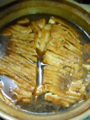 香卤蓑衣干的做法