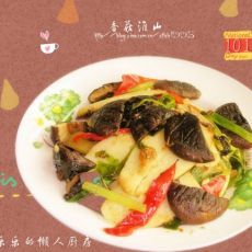 香菇炒淮山的做法