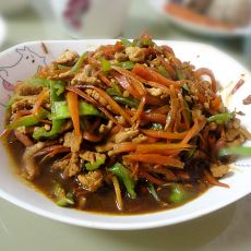 简易版鱼香肉丝的做法 简易版鱼香肉丝的做法