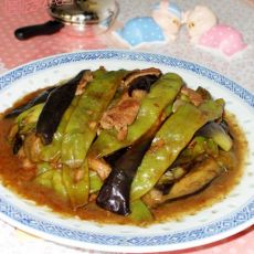 酱香豆角茄子煲的做法 酱香豆角茄子煲的做法